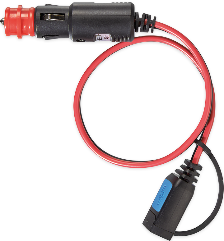 12 Volt plug cigarette plug with 16A fuse