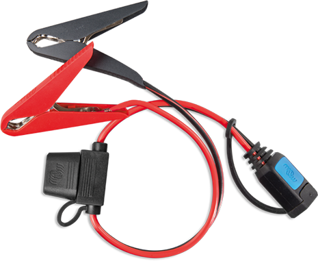 Clamp connector with 30A ATO fuse