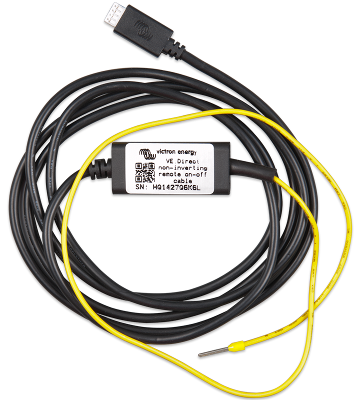 VE Direct non inverting remote on off cable