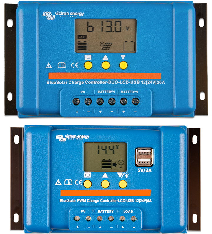 BlueSolar PWM LCD USB 12 24V 20A