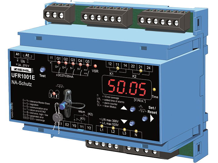 Anti islanding relay UFR1001E